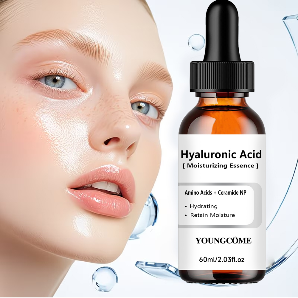 Ferulic Acid Serum - Feuchtigkeitsspendendes Hyaluronsäure-Serum - Feuchtigkeitssteigernde Formel zur