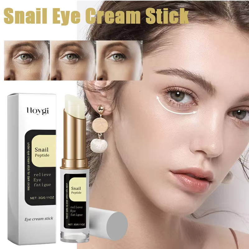 Eye Cream Peptide - Snail Mucin Augencreme-Stick, W-Falten-Entfernung, Aufhellung, Augenringe,