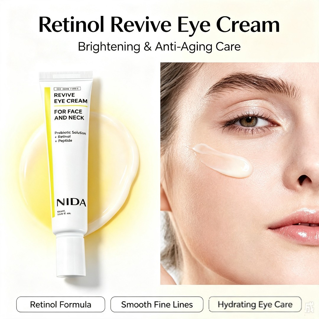 Eye Cream Peptide - Retinol Straffende Feuchtigkeitsspendende Augencreme Revitalisierendes Peptid